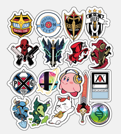 Acrylic pins